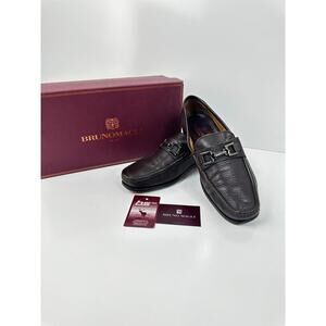 Bruno Magli Men's Trieste Slip on Moc Toe Loafers, Size 10